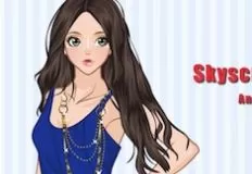 Girl Games, Skyscraper Heels Anime, Games-kids.com