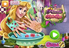 Sleeping Beauty Games, Sleeping Princess Nails Spa, Games-kids.com