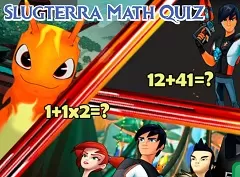 Slugterra Games, Slugterra Math Quiz, Games-kids.com
