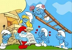 Smurfs Games, Smurfs Fun Puzzle, Games-kids.com