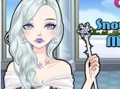 Girl Games, Snow Queen Makeover, Games-kids.com