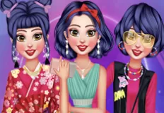 Snow White Games, Snow White All Around the Fashion, Games-kids.com