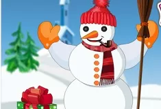 Christmas Games, Snowman Christmas Decor, Games-kids.com