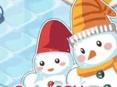 Decoration Games, Snowman Family, Games-kids.com