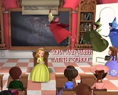 Sofia the First Games, Sofia and Amber at School, Games-kids.com