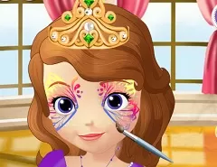 Sofia the First Games, Sofia the First Face Painting, Games-kids.com