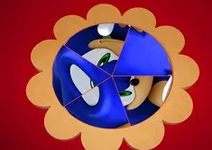 Sonic Games, Sonic Round Puzzle, Games-kids.com