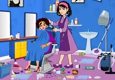 Girl Games, Spa Salon Clean Up, Games-kids.com