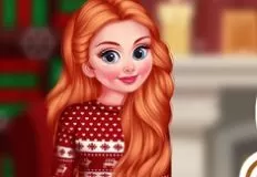 Princess Games, Staying Home Christmas Eve, Games-kids.com