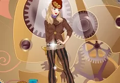 Girl Games, Steampunk Girl Dress Up, Games-kids.com