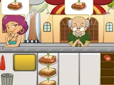 Cooking Games, Stella Sandwhich Fun, Games-kids.com