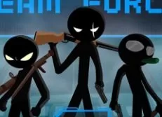 Adventure Games, Stickman Team Force, Games-kids.com