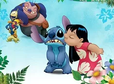 Puzzle Games, Stitch and Friends Puzzle, Games-kids.com