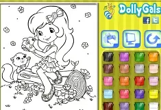Strawberry Shortcake Games, Strawberry Shortcake Coloring Book, Games-kids.com