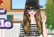 Girl Games, Style Adventures Geek Style, Games-kids.com