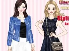 Girl Games, Stylish Sisters Anime, Games-kids.com