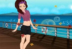Girl Games, Summer Fashion Cruise Style, Games-kids.com