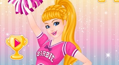 cheerleading games barbie