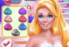 barbie hair and makeup