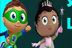 Super Why Games, Super Why Learning Math, Games-kids.com