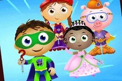 Super Why Games, Super Why Sort My Tiles, Games-kids.com