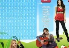 Celebrities Games, Superstar Word Search, Games-kids.com