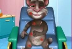 Talking Friends Games, Taking Care of Injured Tom, Games-kids.com
