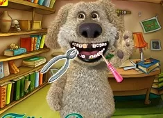 Talking Friends Games, Talking Ben at the Dentist, Games-kids.com