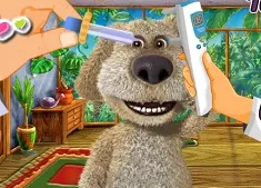 Talking Friends Games, Talking Ben Eye Care, Games-kids.com