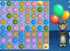 Talking Friends Games, Talking Tom Candy Match, Games-kids.com