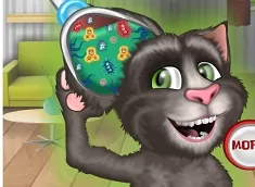 Talking Friends Games, Talking Tom Cat Eye Doctor, Games-kids.com