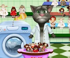 Talking Friends Games, Talking Tom Washing Dolls, Games-kids.com