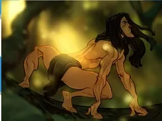 Tarzan Games, Tarzan Puzzle, Games-kids.com