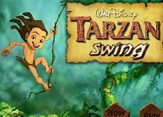 Tarzan Games, Tarzan Swing, Games-kids.com