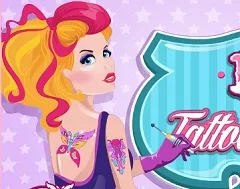 Girl Games, Tatto Shop, Games-kids.com