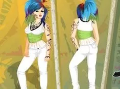 Girl Games, Tattoo Mirror Dress Up, Games-kids.com