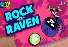 Teen Titans Games, Teen Titans Go Rock N Raven, Games-kids.com