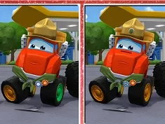 Cars Games, The Adventures of Chuck and Friends 6 Diff, Games-kids.com
