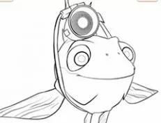 Coloring Games, The Deep Coloring, Games-kids.com