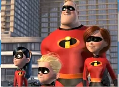 The Incredibles Games, The Incredibles Family Puzzle, Games-kids.com