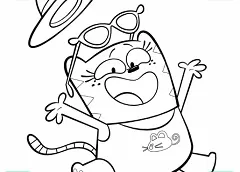 Coloring Games, The Ollie and the Moon Show Coloring, Games-kids.com