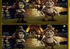 Smurfs Games, The Smurfs 2 Spot the Differences, Games-kids.com