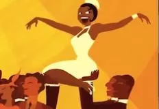 Princess and the Frog Games, Tiana Elegant Restaurant Puzzle, Games-kids.com