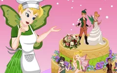 Tinkerbell Games, Tinkerbell Fairy Wedding Cake, Games-kids.com