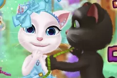 Talking Friends Games, Tom Cat Designer, Games-kids.com