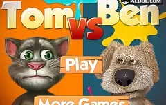 Talking Friends Games, Tom vs Ben, Games-kids.com