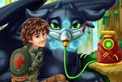 Dragon Riders Of Berk Games, Toothless Flu Doctor, Games-kids.com