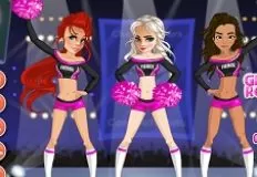 Princess Games, Top Princesses Cheerleaders, Games-kids.com
