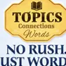 Puzzle Games, TOPICS Connections Words, Games-kids.com