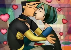 Total Drama Games, Total Drama Twister Kiss, Games-kids.com